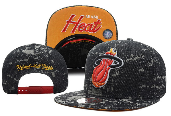 NBA Miami Heat MN Snapback Hat #91